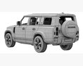 Land Rover Defender 130 2023 3D 모델 