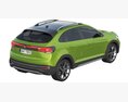 Volkswagen Taigo 2022 3d model top view