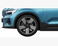 Volvo C40 Recharge 3D 모델  front view