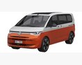 Volkswagen Multivan 2022 3D модель