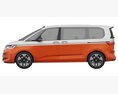 Volkswagen Multivan 2022 3D модель