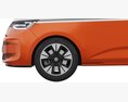 Volkswagen Multivan 2022 3D模型 正面图