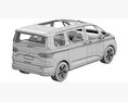 Volkswagen Multivan 2022 3Dモデル