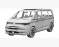 Volkswagen Multivan 2022 3d model