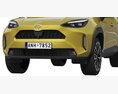 Toyota Yaris Cross 3D 모델  clay render