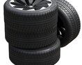 Skoda Tires 3D модель
