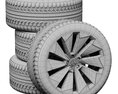 Skoda Tires 3Dモデル