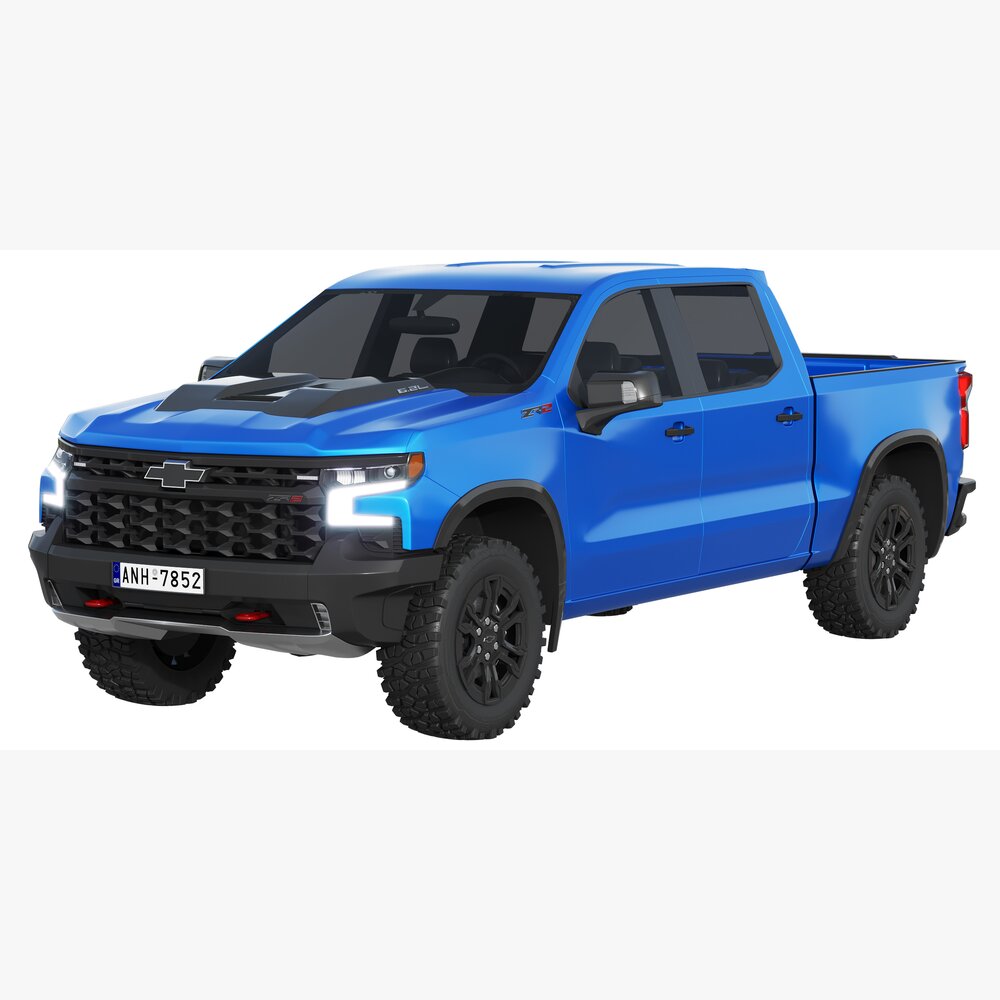 Chevrolet Silverado ZR2 2022 3D model