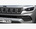 Jeep Compass 2022 3D 모델  side view