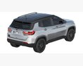 Jeep Compass 2022 3D 모델  top view