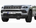Jeep Compass 2022 Modelo 3D clay render