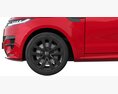 Land Rover Range Rover Sport 2023 3D-Modell Vorderansicht