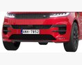 Land Rover Range Rover Sport 2023 3D 모델  clay render