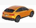 Audi SQ5 Sportback 3D-Modell Draufsicht