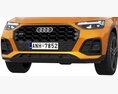Audi SQ5 Sportback 3Dモデル clay render