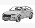 Audi SQ5 Sportback 3D模型 seats
