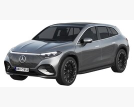 Mercedes-Benz EQS SUV 2023 3D模型
