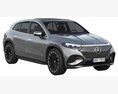 Mercedes-Benz EQS SUV 2023 3D 모델  back view
