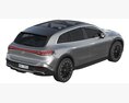 Mercedes-Benz EQS SUV 2023 3D-Modell Draufsicht