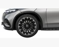 Mercedes-Benz EQS SUV 2023 Modelo 3D vista frontal