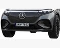 Mercedes-Benz EQS SUV 2023 Modelo 3D clay render