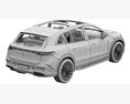 Mercedes-Benz EQS SUV 2023 3D模型 seats