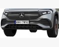 Mercedes-Benz EQB 3D модель clay render