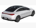 Mercedes-Benz EQE 3D模型 顶视图