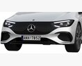 Mercedes-Benz EQE 3d model clay render