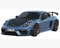 Porsche 718 Cayman GT4 RS 2022 3D模型