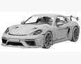 Porsche 718 Cayman GT4 RS 2022 3Dモデル