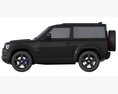 Land Rover Defender 90 V8 2022 3D-Modell