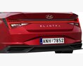 Hyundai Elantra 2021 3D 모델 
