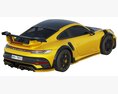 Porsche 911 TECHART GTstreet R 2022 3D модель top view