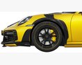 Porsche 911 TECHART GTstreet R 2022 3D-Modell Vorderansicht