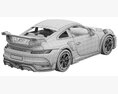 Porsche 911 TECHART GTstreet R 2022 3D 모델 