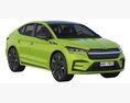 Skoda Enyaq Coupe RS IV 3D 모델  back view