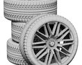Mercedes Tires 7 3D модель