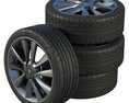 Tesla Tire 3D 모델 