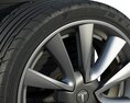 Tesla Tire 3D 모델 