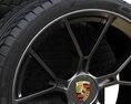 Porsche Wheels 08 3Dモデル