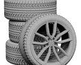 Mercedes Tires 5 3D模型
