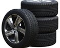 Land Rover Tires Modello 3D