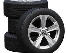 Dacia Tires 3D модель