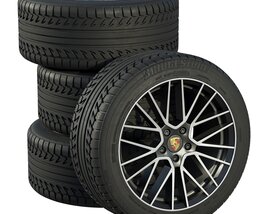 Porsche Wheels 03 3Dモデル