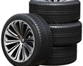 Bentley Tires 3D-Modell