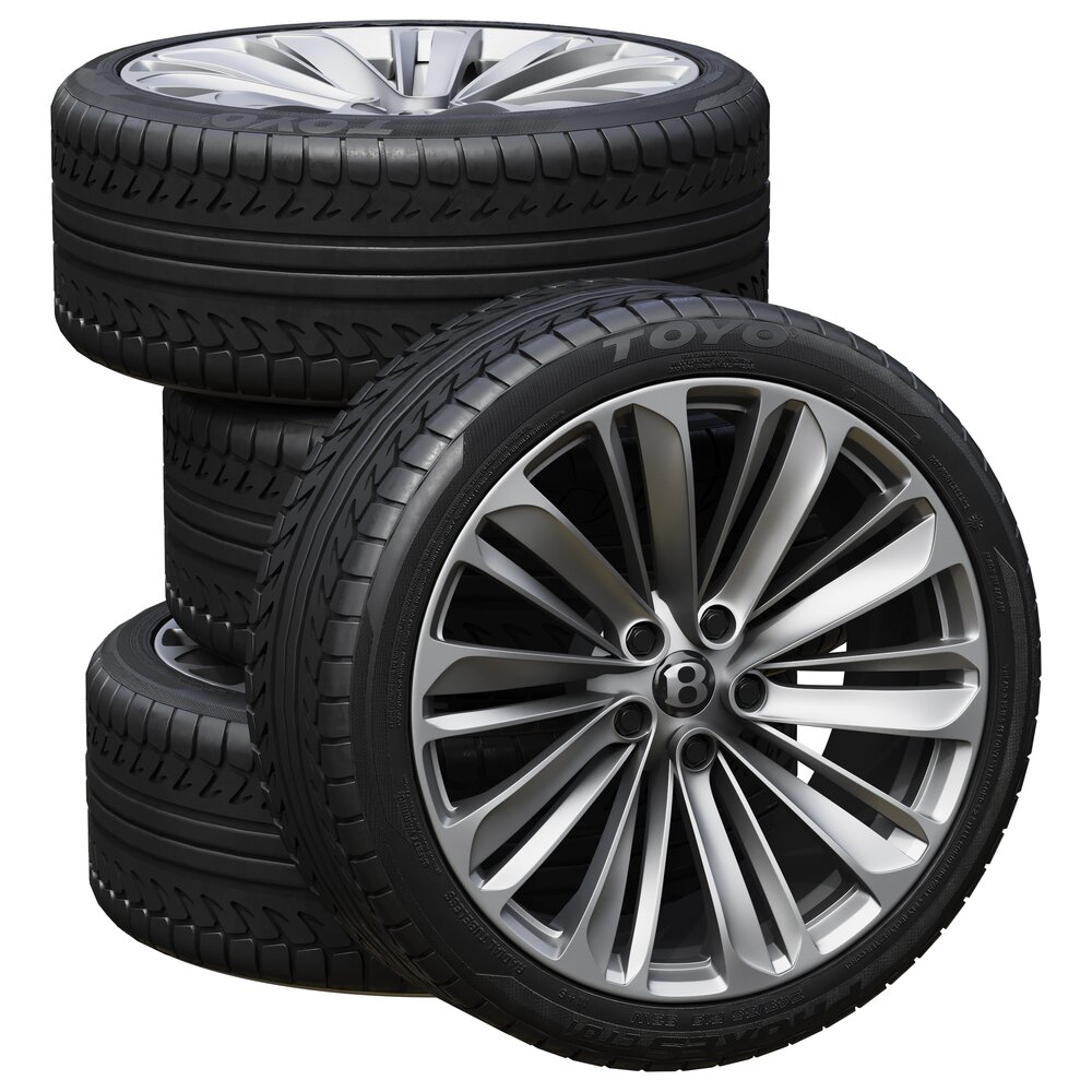 Bentley Tires 2 Modello 3D
