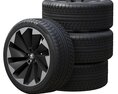 Skoda Tires 3D 모델 