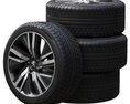 Peugeot Tires 3d model