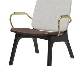 Baxter THEA Chair Modèle 3D